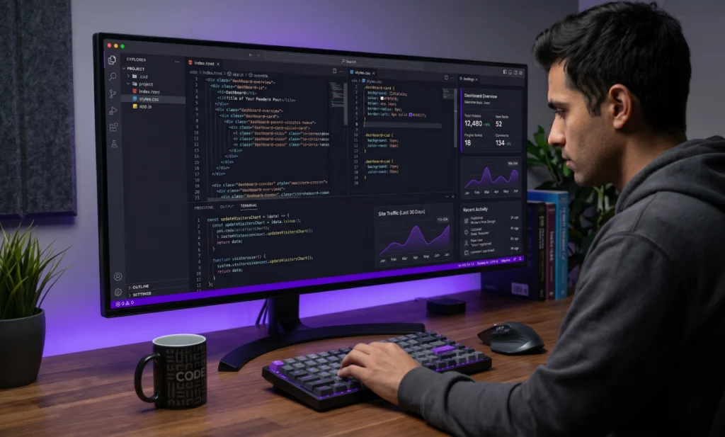 custom website development australia coding