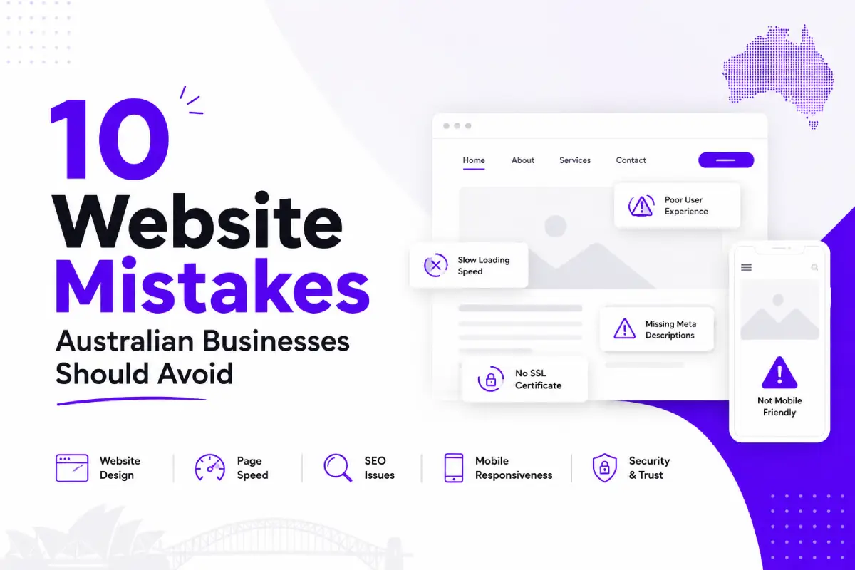 10 Website Mistakes Australian Businesses Should Avoid